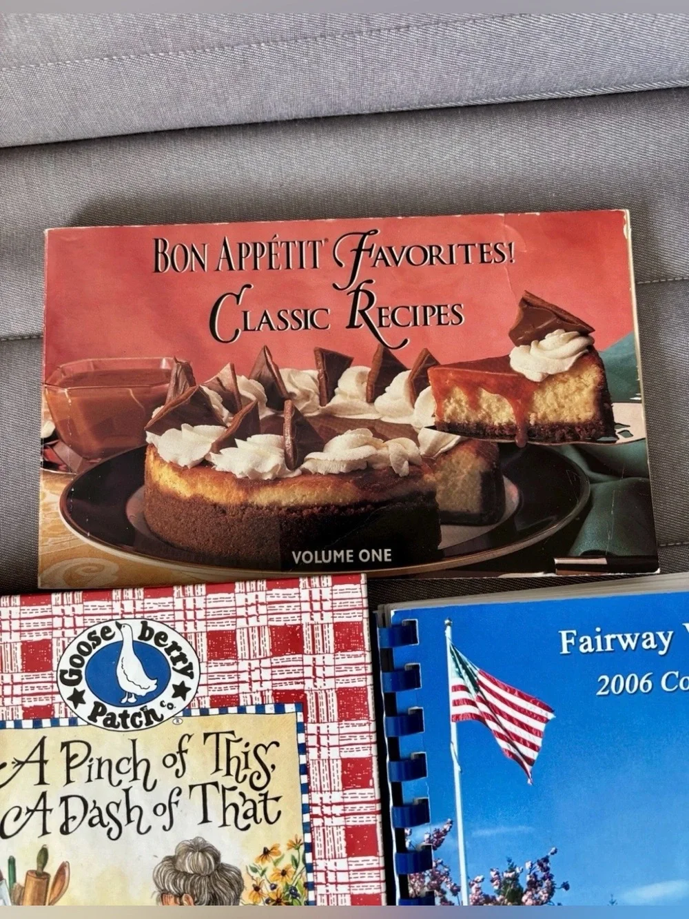 Assorted Cookbook Lot – Red, Blue, Green, Pink Covers